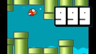 Flappy-Bird-玩到999分的神人