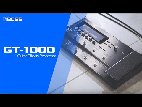 video Boss GT-1000 Guitar Effects Processor