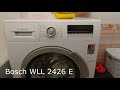 Стиральная машина Bosch WLL 2426 E. Отзыв и обзор