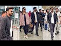 Global Star Ram Charan With Wife Upasana Spotted @ Hyderabad Airport | IndiaGlitz Telugu