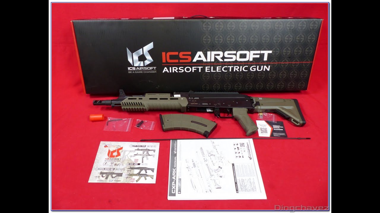 Airsoft - ICS ARK FET shooting tests