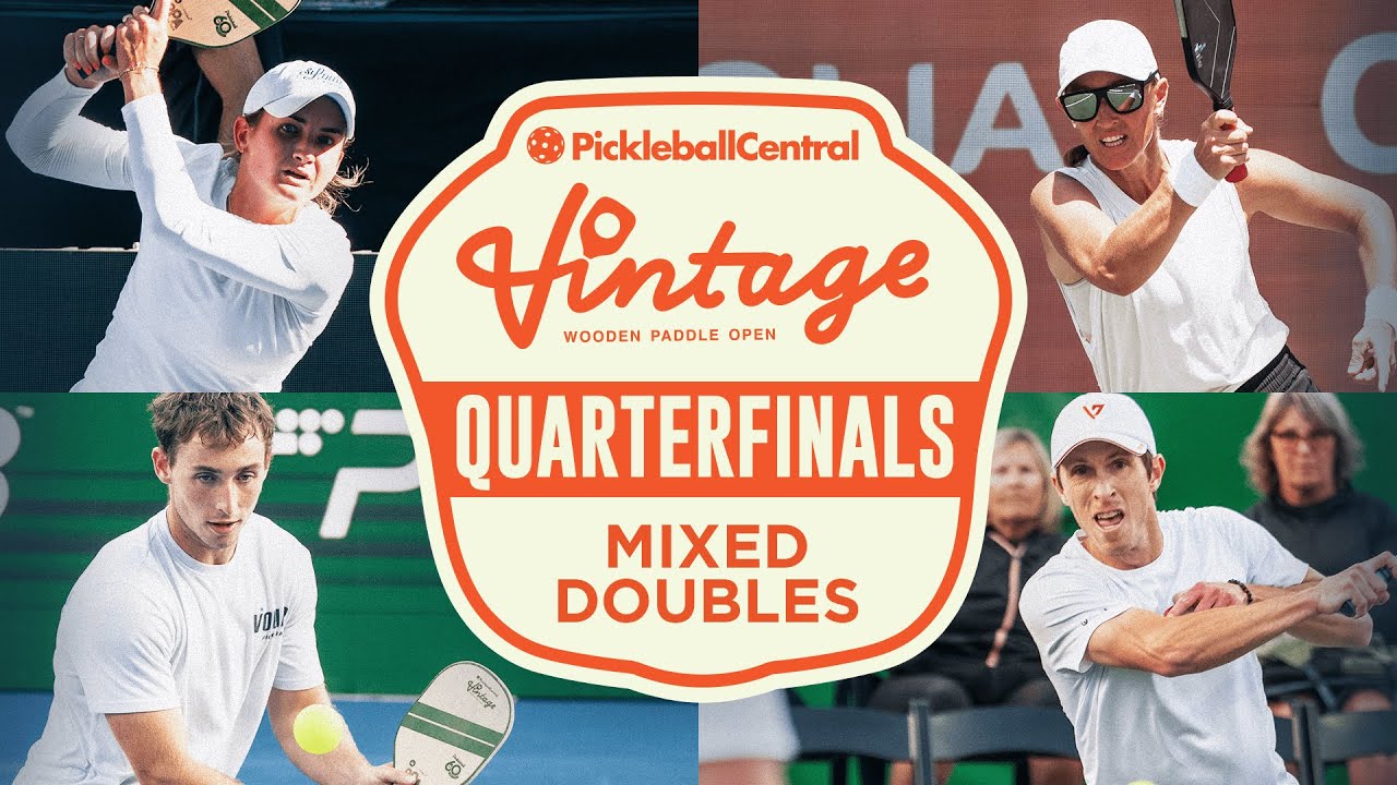 Fahey/Frazier vs Newman/Smith at the Pickleball Central Sacramento Vintage Open