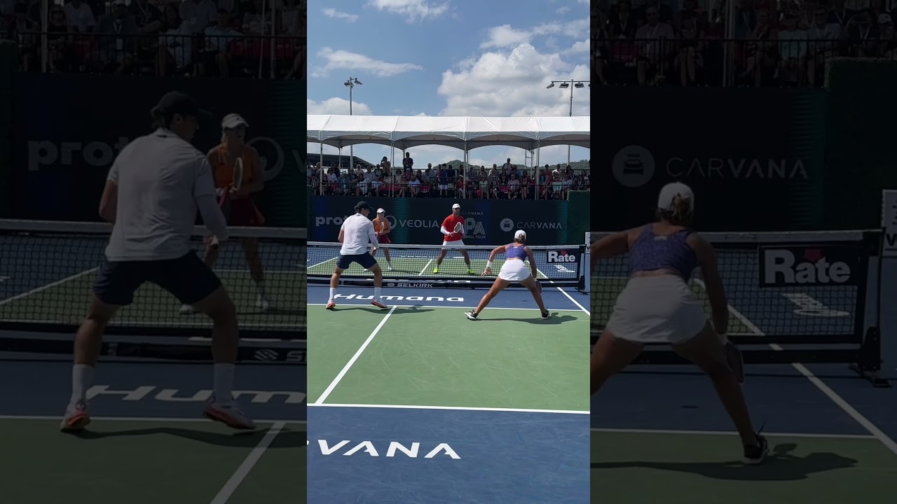 Ben Johns and Anna Leigh Waters are the best pickleball players in the world for a reason 😮‍💨