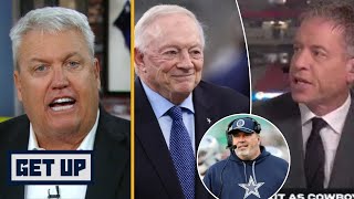 GET UP | Rex Ryan rips Troy Aikman's view of Dallas Cowboys job is warning to Deion Sanders