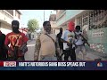 Haiti gang leader says he is open to talks with the government  - 01:50 min - News - Video