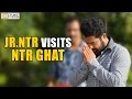 Jr NTR visits NTR Ghat : Exlcusive Pics