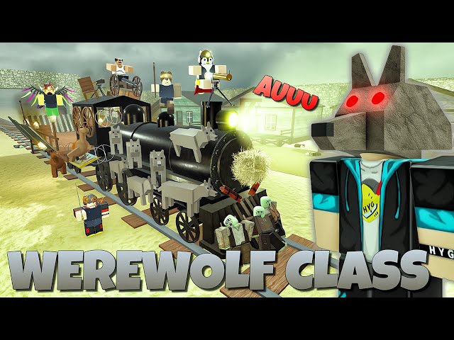GANAS 1000%!! Jadi Class WEREWOLF Dead Rails & DAMAGE-nya Sakit Banget 🐺🔥🐺 | Dead Rails Indonesia