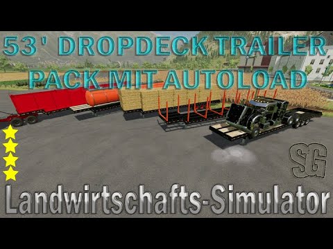 53' Dropdeck Trailer Pack With Autoload v1.1.0.3