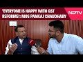GST Reforms | Everyone Is Happy With GST Reforms: MoS Finance, Pankaj Chaudhary To NDTV