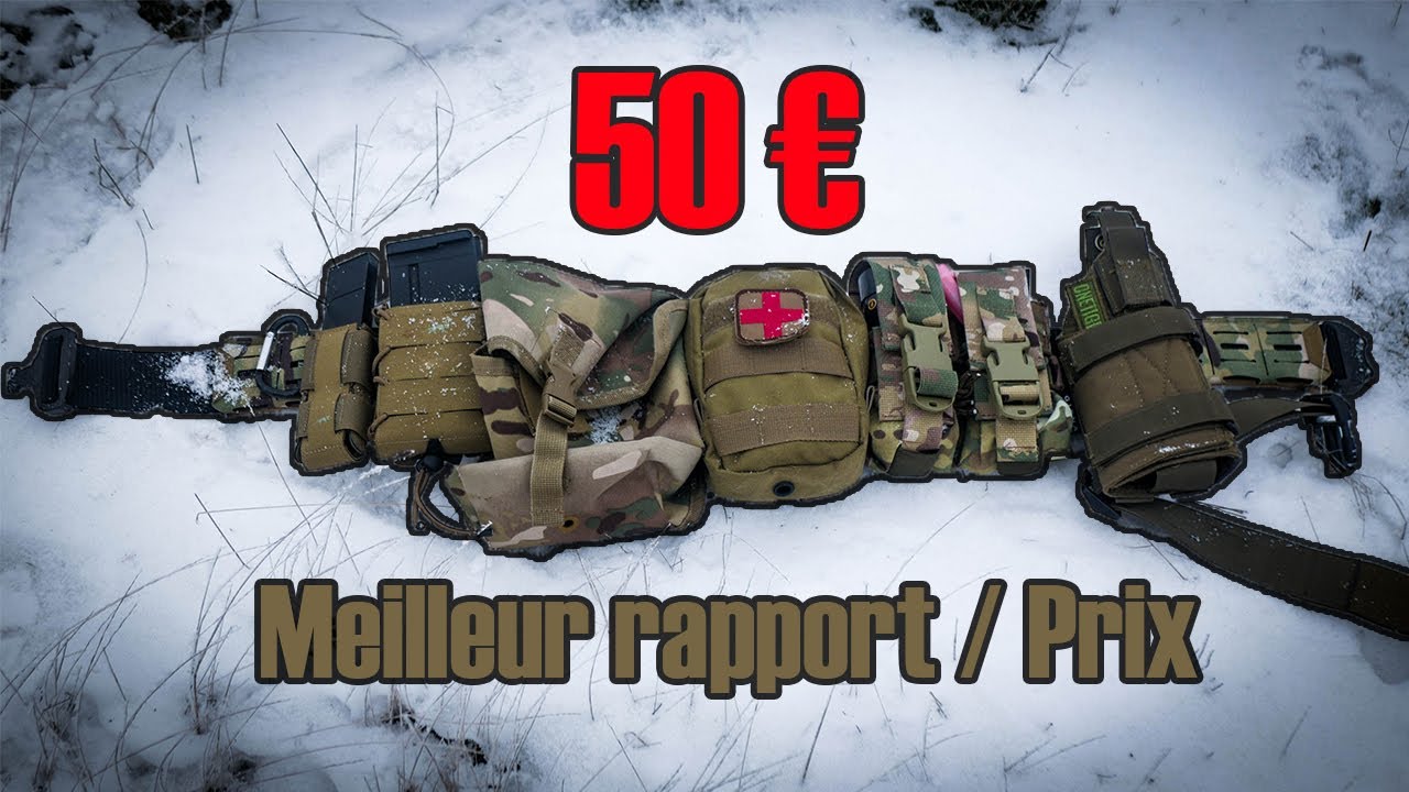 Le meilleur Ceinturon? Templar Gaer PT5 / Retex / Autour d'un thé / Airsoft