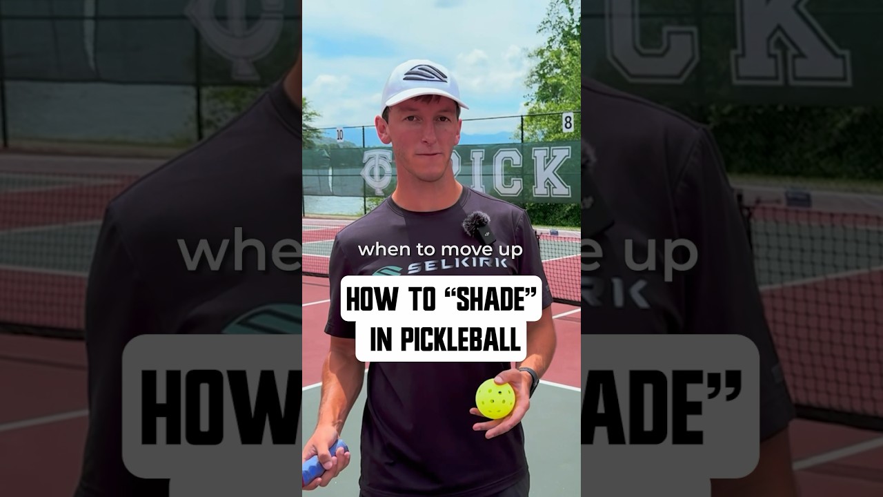 How To Shade In Pickleball😎