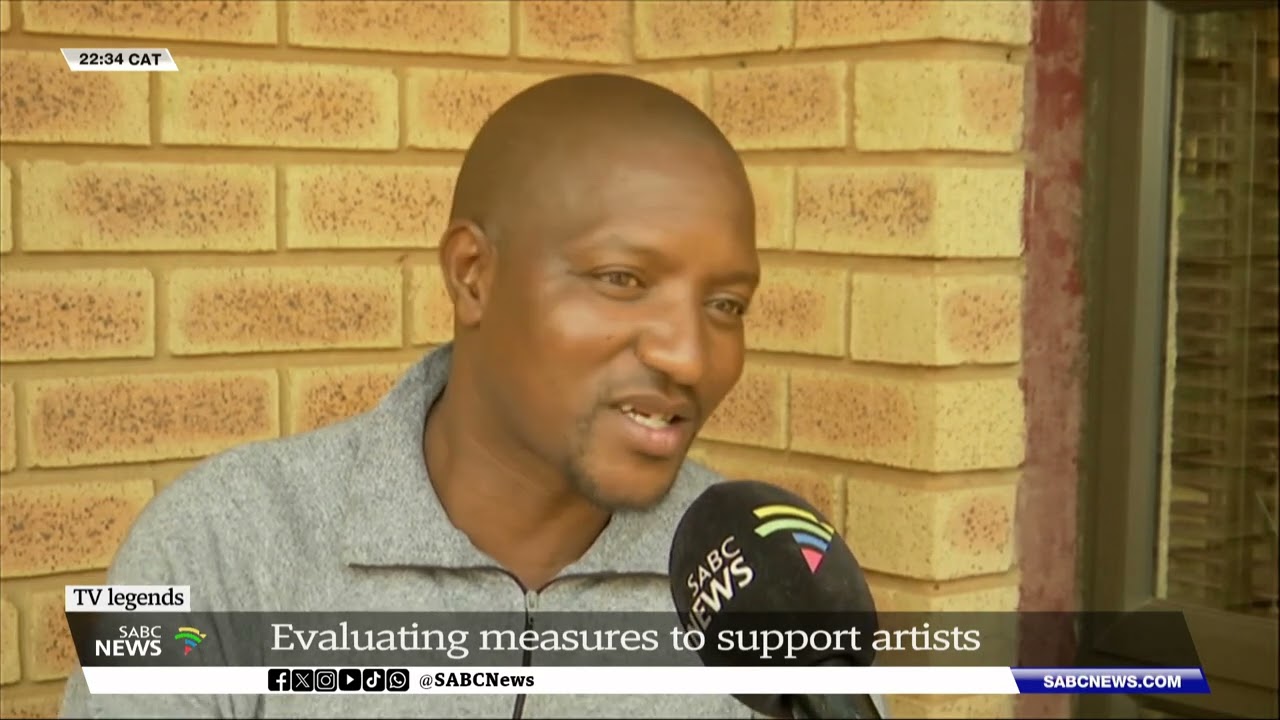 TV legends I Evaluating measures to support SA artists: Matome Chiloane