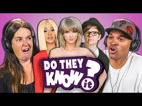DO PARENTS KNOW MODERN MUSIC? #10 (REACT: Do They Know It?)