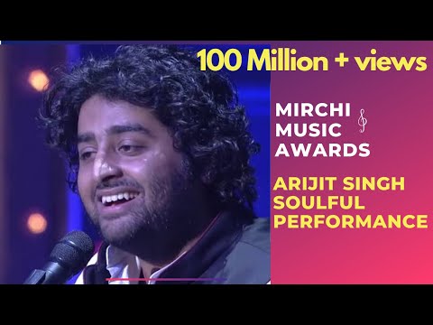 Arijit Singh with his soulful performance on the stage of 6th Royal Stag Mirchi Music Awards