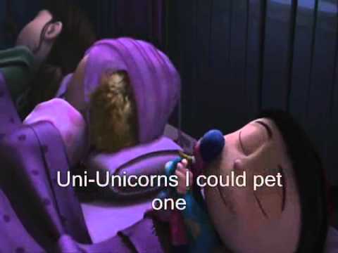 Despicable Me-Agnes-Unicorns Song