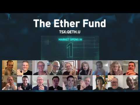 3iQ Ether Fund Virtually Opens The Market