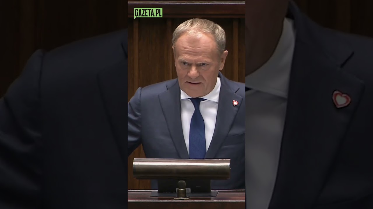 Tusk ogłasza votum zaufania dla rządu #shorts #tusk