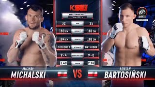 KSW 62. Адриан Бартосински против Михала Михальски