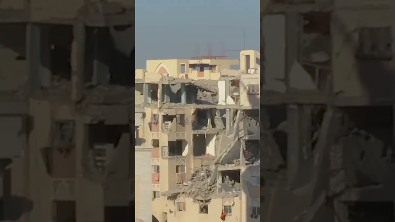 Day breaks over tents pitched in Gaza's Khan Younis