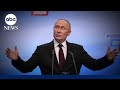 Putin declares victory in presidential election