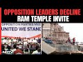 Ayodhya Ram Mandir News | On Event Day, PM Will Be In Ayodhya, Opposition Leaders Will...