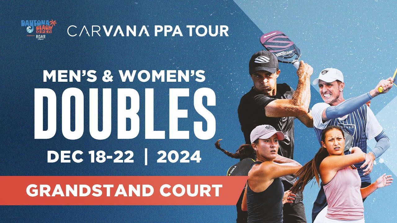 BONUS CAM: Daytona Beach Open presented by Roar Organics (Center Court) - Mens and Womens Doubles