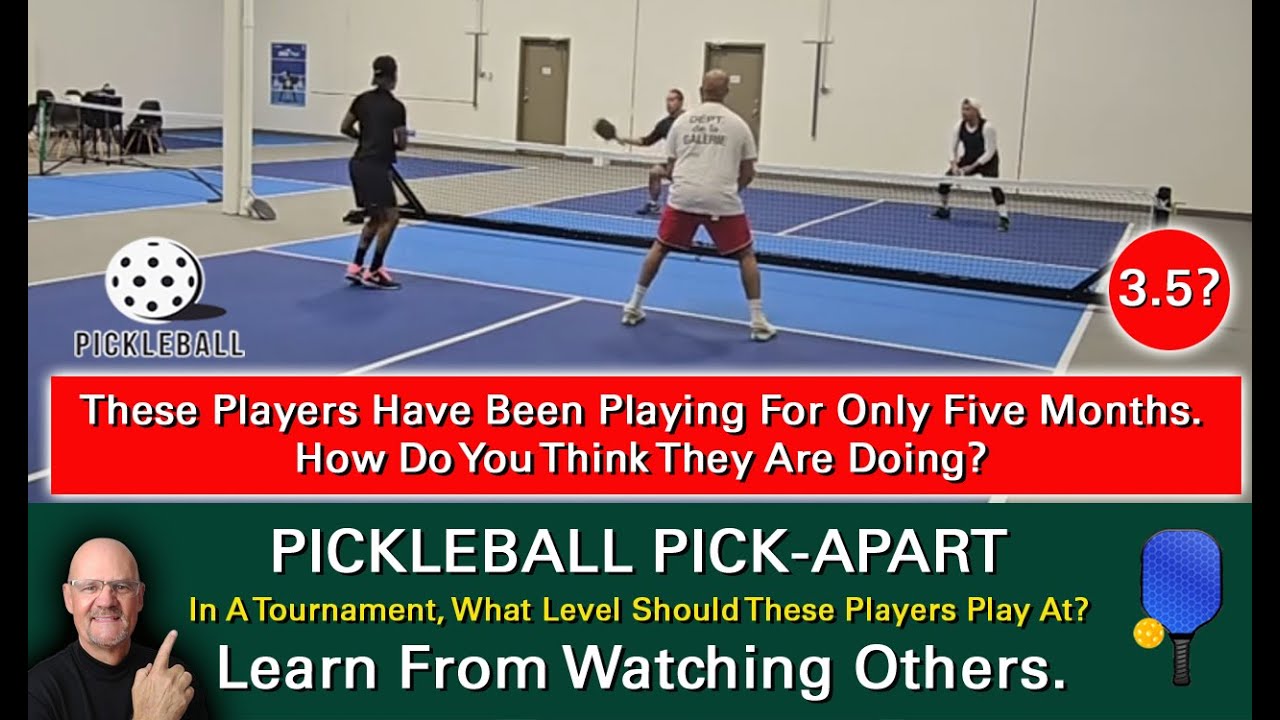 Pickleball! These Players Have Been Playing For 5 Months. How Good Are They & How Good Can They Be?