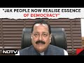 BJP Candidate Jitendra Singh After Phase 1 Polling: J&K People Now Realise Essence Of Democracy