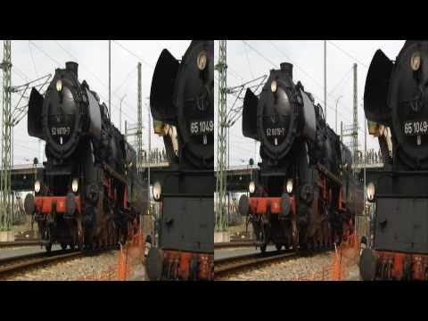 Dampfloktreffen Dresden 2011 in 3D - Teil 1 - COLOURFUL3D