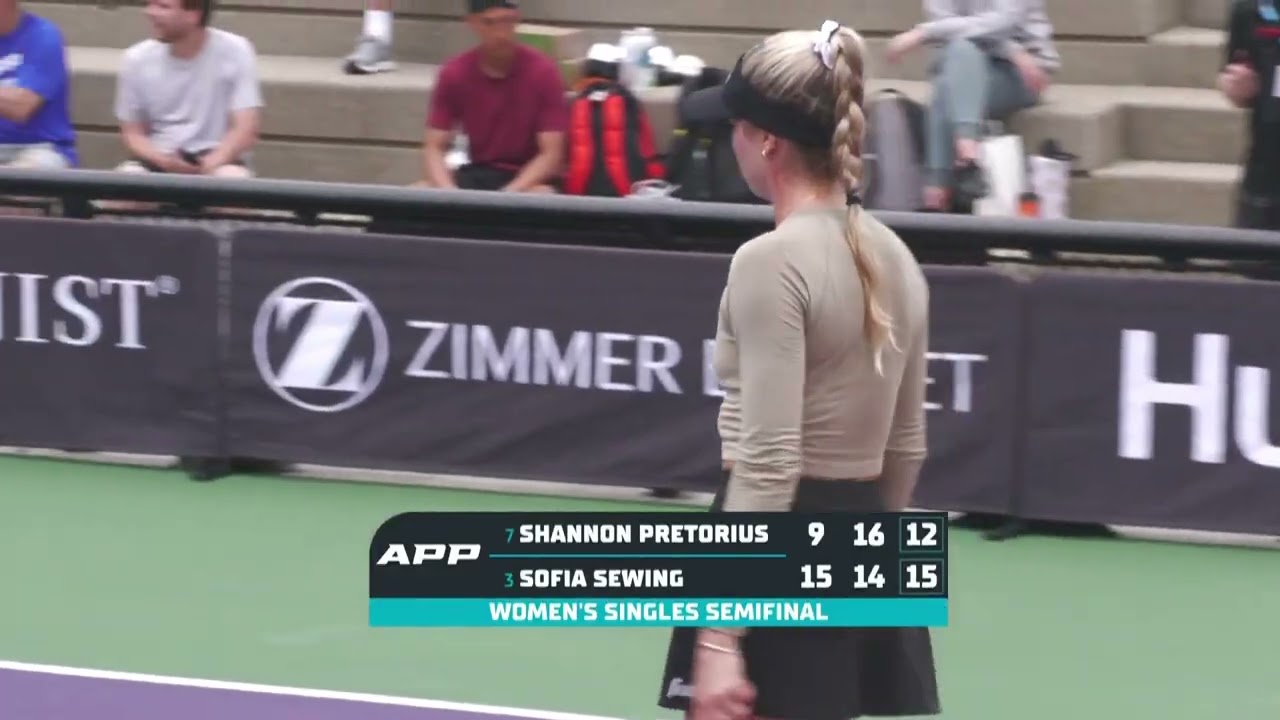 Sewing Survives 3-Game Battle Against Pretorius to Reach Gold Medal Match | 2025 APP Vlasic Classic