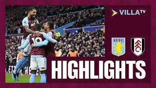 MATCH HIGHLIGHTS | Aston Villa 3-1 Fulham