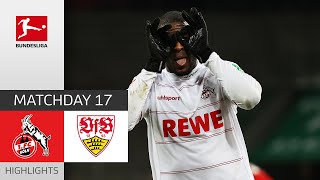 1. FC Köln — VfB Stuttgart 1-0 | Highlights | Matchday 17 – Bundesliga 2021/22