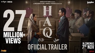 HAQ 2025 Hindi Movie Trailer Video HD