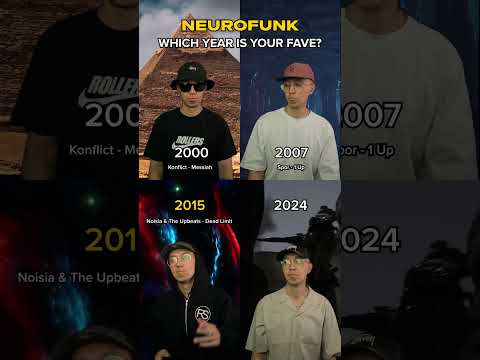 Neurofunk's evolution in 25 years... #dnb #drumandbass