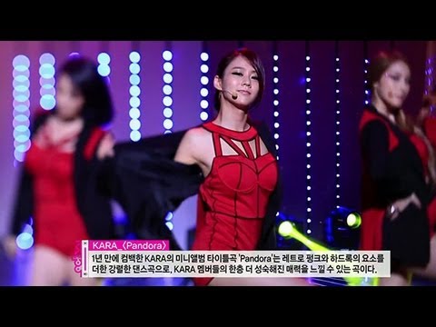 KARA - Pandora, 카라 - 판도라, Music Core 20120825