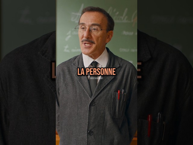 Il admire une personne qui est irremplaçable. 😊
