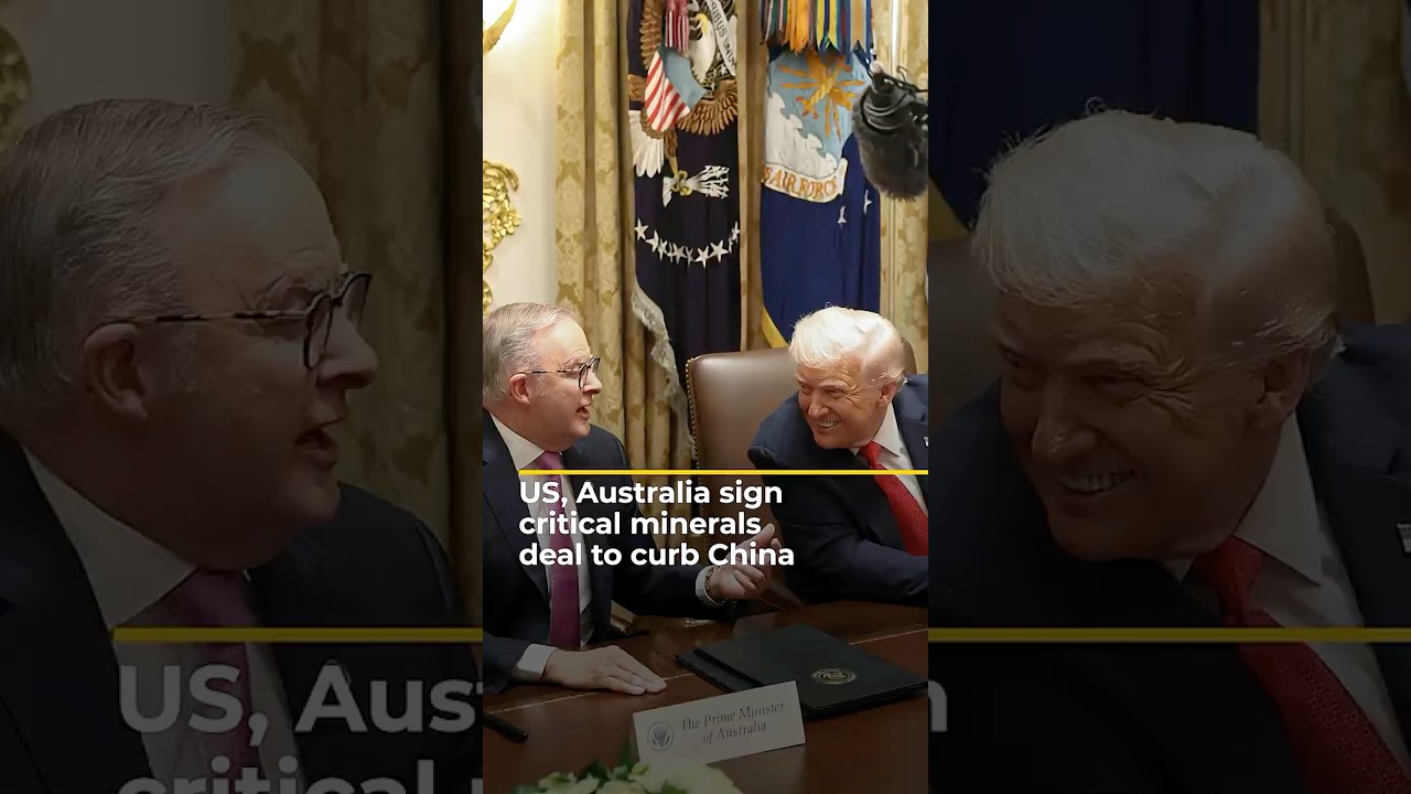 US, Australia sign deal for critical minerals to limit dependence on China | AJ shorts