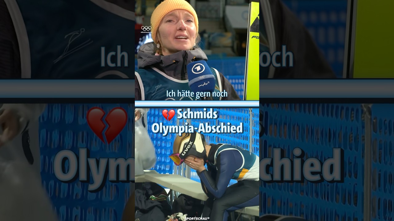 Was für herzzerreißende Bilder😢 Olympia | Sportschau