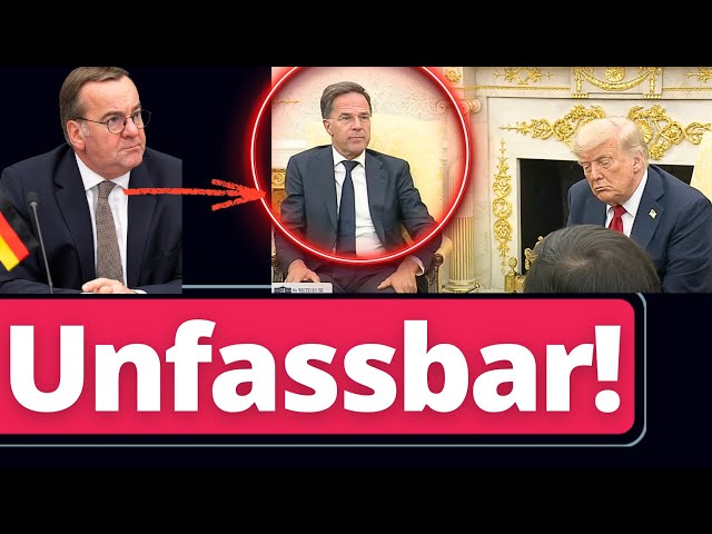 Oval Office: Eklat um Boris Pistorius durch Deutsche Journalisten!