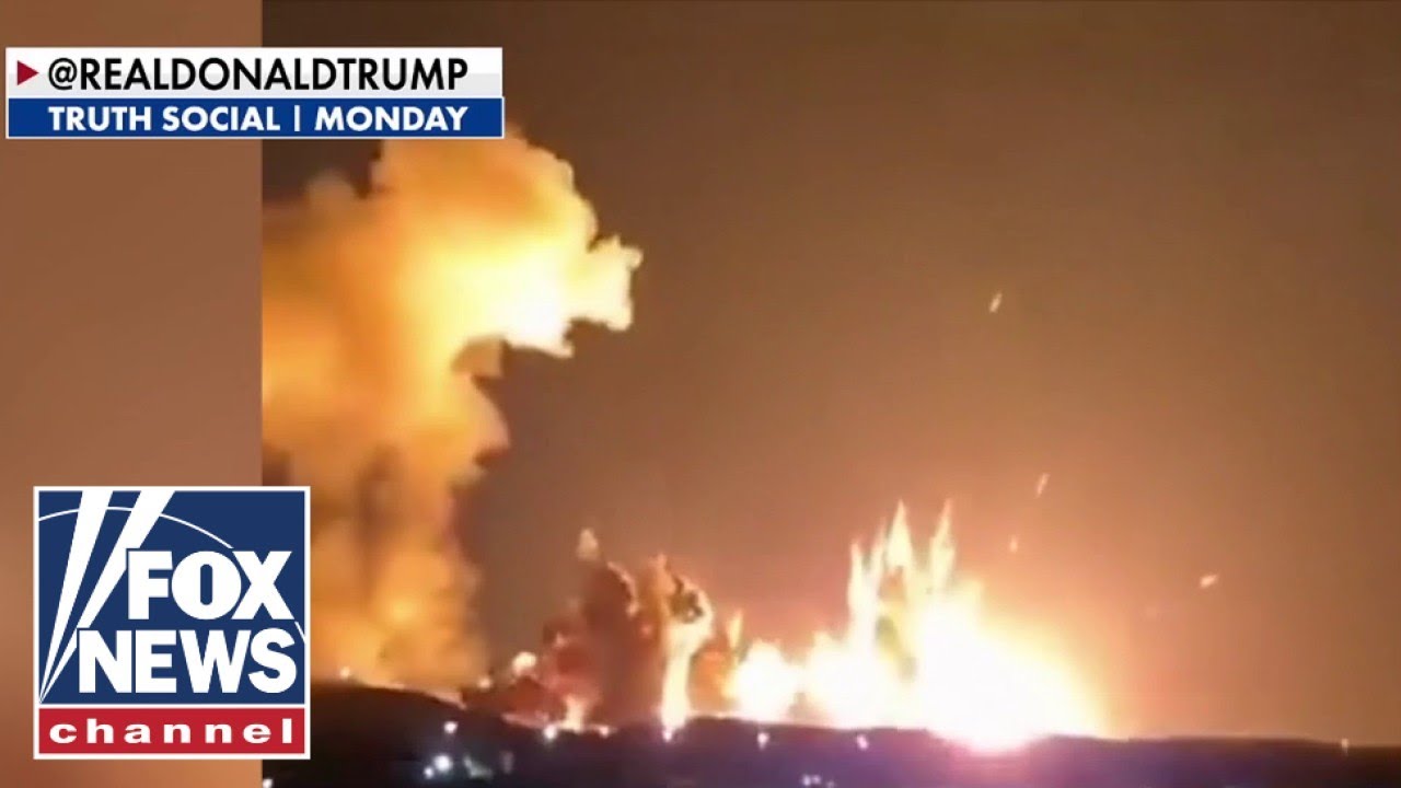 OVERNIGHT: US military obliterates Iranian ammo depot with bunker buster bombs