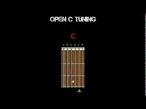 Guitar Tuning - Open C