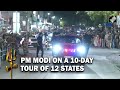PM Modi Greets Supporters With Trishul At Kashi Vishwanath Temple: Har Har Mahadev  - 02:05 min - News - Video