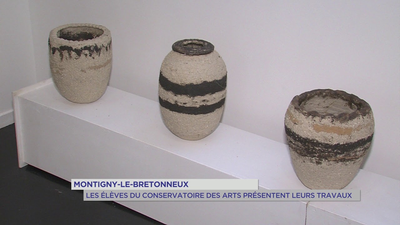 Montigny-le-Bretonneux : Les élèves du Conservatoire des Arts présentent leurs travaux