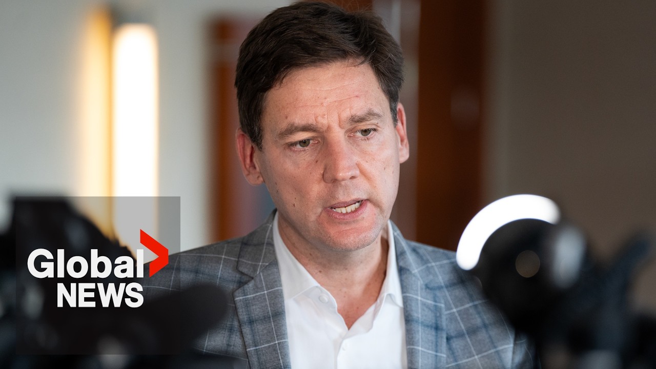 David Eby urges BC not to travel to US amid trade war escalations, commends federal response | FULL