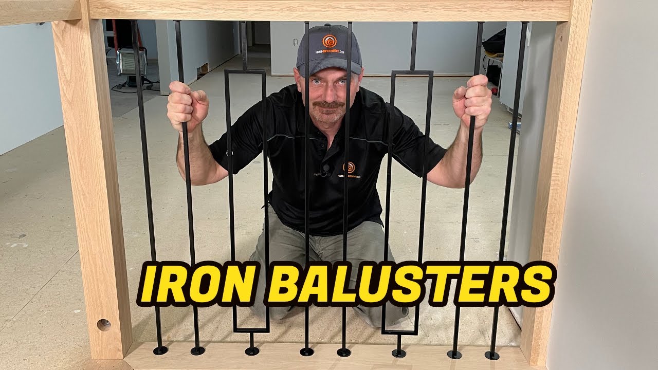 How To Install Iron Balusters