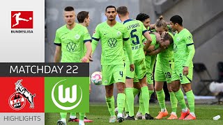 1. FC Köln — VfL Wolfsburg 0-2 | Highlights | Matchday 22 – Bundesliga 2022/23