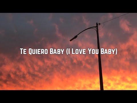 Chesca - Te Quiero Baby (I Love You Baby) ft. Pitbull & Frankie Valli (Lyrics)
