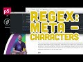 2.2: Regular Expressions: Meta-characters - Programming with Text