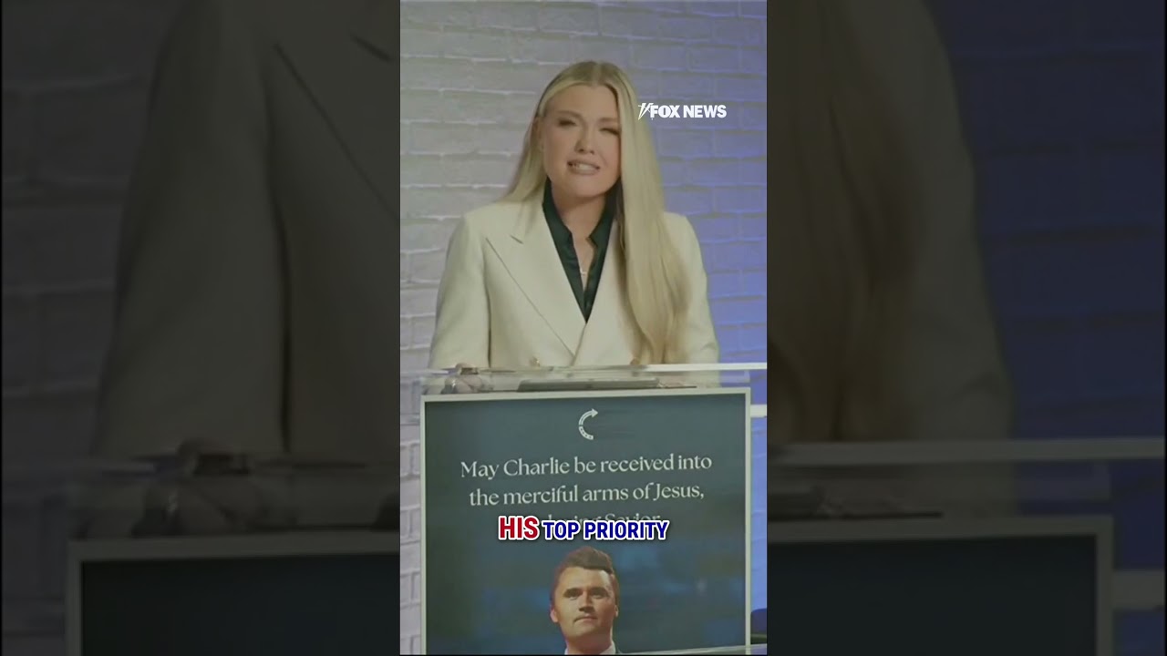 Erika Kirk reveals what would have been Charlie's top priority in elected office #shorts