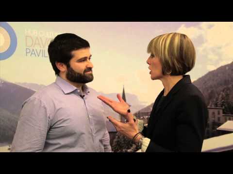 WEF Davos 2014 Hub Culture Interview with Slava Ruben